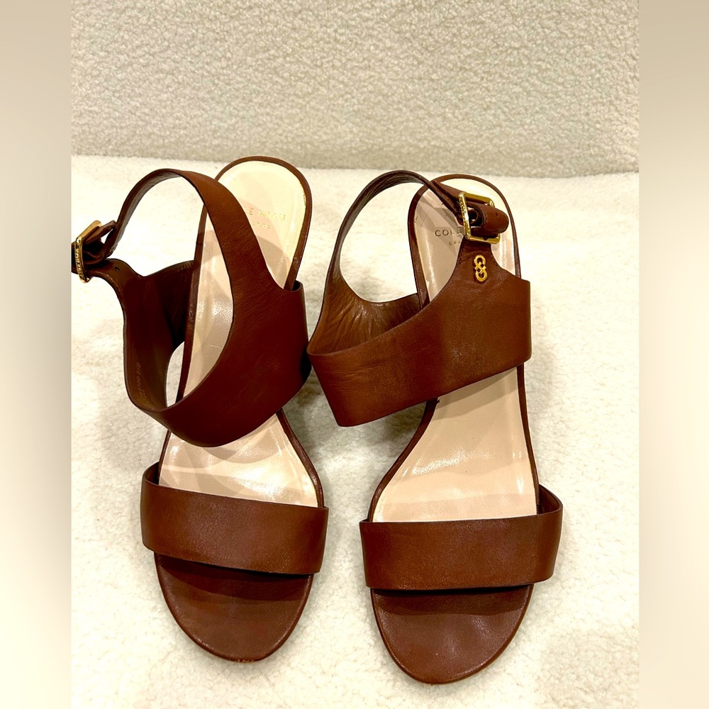 Cole Haan Heeled Sandals-Size 8.5 B. Great Condition!